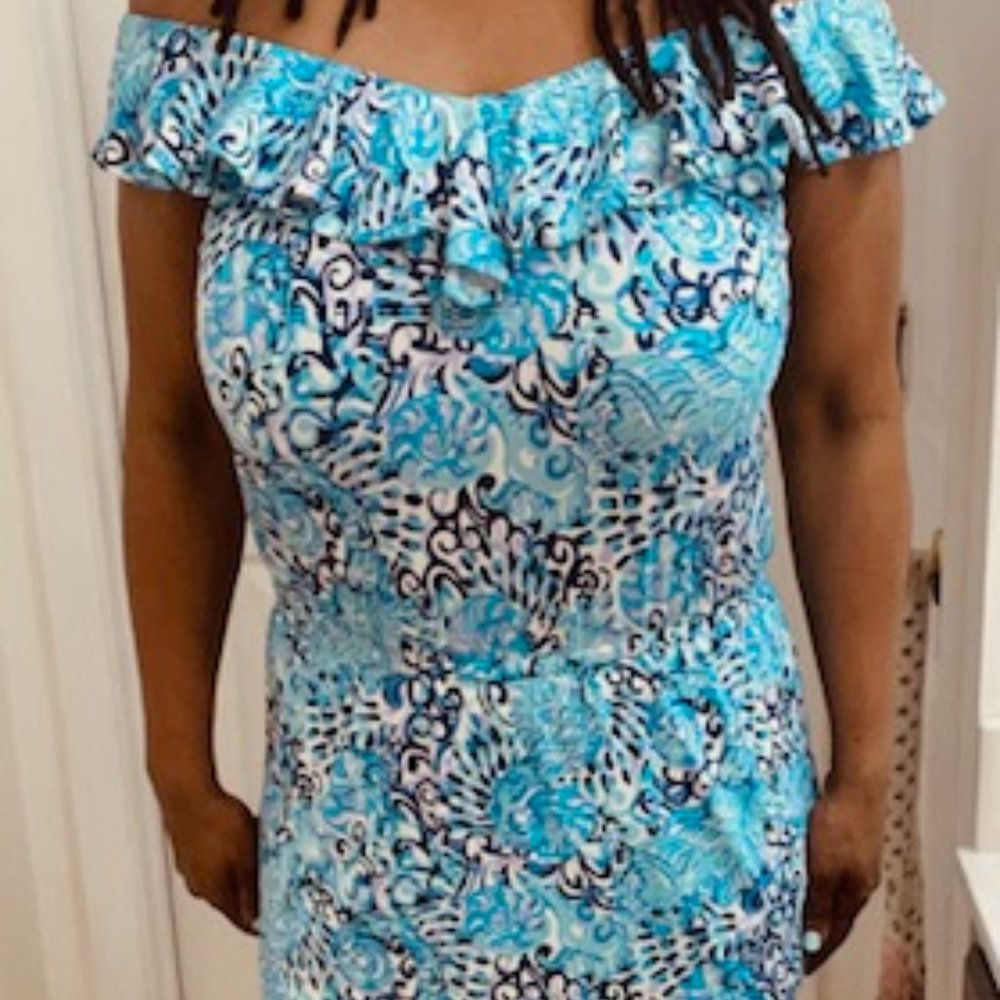 Lilly Pulitzer Mini Dress w/ Hidden shorts - Size L
